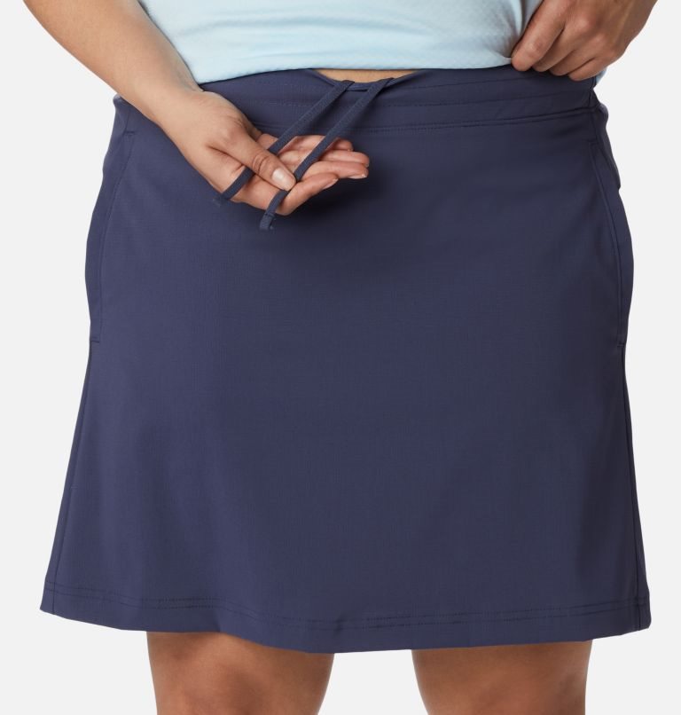 Women's Columbia On The Go Skorts Navy | Plus Size CA-DA438